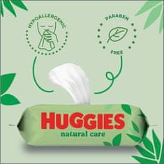 Huggies 3x Natural Triplo Ubrousky vlhčené 56x3 ks