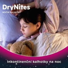 Huggies DryNites Kalhotky plenkové jednorázové pro dívku 4-7 let (17-30 kg) 10 ks