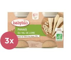 Babybio 3x Příkrm pastinák 2x 130 g