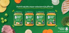 Gerber Organic dětský příkrm zelenina s telecím masem 190 g