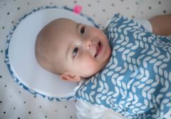 Motherhood Polštářek ergonomický stabilizační pro novorozence Blue Classics new 0-6m