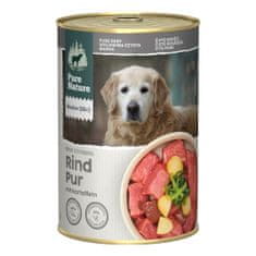 Pure Nature Dog Senior konzerva Hovězí PUR 400g