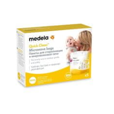 Medela Sterilizační sáčky Quick Clean do mikrovlnné trouby 5 ks