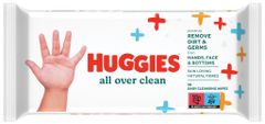 Huggies Single All Over Clean Ubrousky vlhčené 56 ks