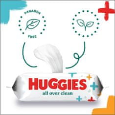 Huggies Single All Over Clean Ubrousky vlhčené 56 ks