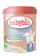 Babybio 3x CAPREA 3 Croissance plnotučné kozí kojenecké bio mléko 800 g