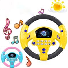 Leventi Dětský simulační hrací volant-Steeing wheel
