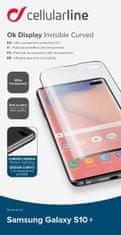 CellularLine Ochranná fólie displeje Cellularline OK Display pro Samsung Galaxy S10+