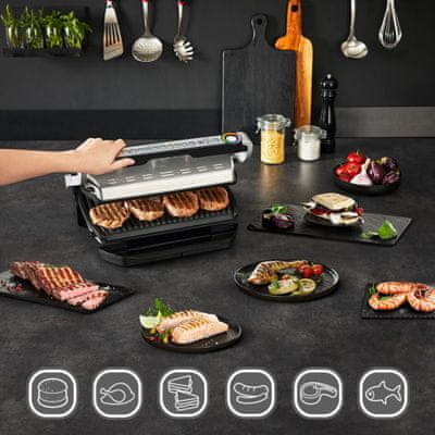 Tefal OptiGrill+ XL GC724D12 