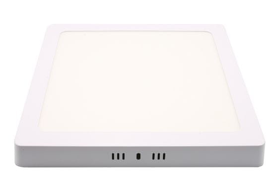 SEFIS světlo / LED panel 24W přisazený čtverec 300x300x35mm bílá