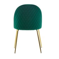 Bruxxi Jídelní židle Selen (SET 2 ks), zelená