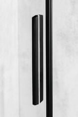 POLYSAN ALTIS LINE BLACK posuvné dveře 1070-1110mm, výška 2000mm, čiré sklo AL3912B - Polysan