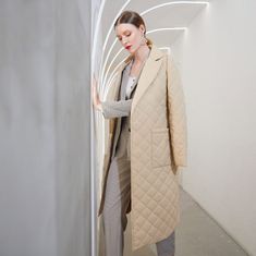 Wayfarer Dámský kabát crombie coat Priscilla béžová M