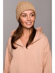 BeWear Dámská beanie Pinu camel One size