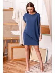 Style Stylove Dámské mini šaty Ishilla S262 nebesky modrá L