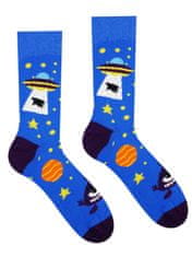 Hesty Socks unisex ponožky Ufo tmavě modré