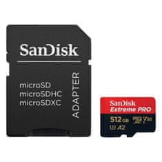 SanDisk Extreme PRO Micro SDXC 512GB 200MBs