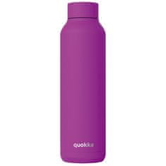 QUOKKA Solid, Nerezová láhev / termoska PURPLE, 850ml, 40214