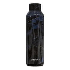 QUOKKA Quokka Solid, Nerezová láhev / termoska Black Marble, 630ml, 12087