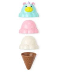 Skip hop Zoo Sada zmrzlinová stohovací s měnícími se barvami Sweet Scoops 2r+