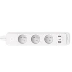 TP-Link Smart Wi-Fi Power Strip, 3-Outlets, HomekitSPEC: 2.4 GHz Wi-Fi required, 100-240V, 50/60Hz, 10A max, 2300W max