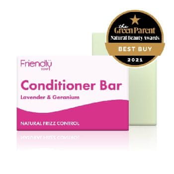Friendly Soap Friendly Soap přírodní kondicionér na vlasy levandule a pelargónie, 95g