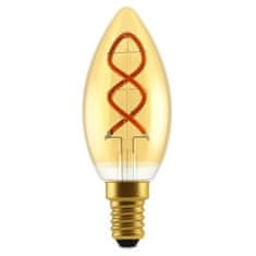 NORDLUX NORDLUX LED žárovka svíčka E14 2,5W C35 zlatá 2080101458