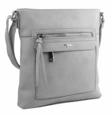 Kraftika Crossbody dámská kabelka středně šedá 5593-ts