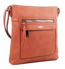 Kraftika Crossbody dámská kabelka cihlová 5593-ts