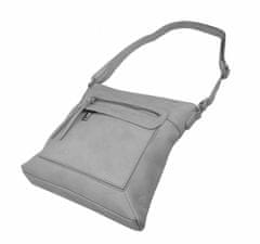 Kraftika Crossbody dámská kabelka středně šedá 5593-ts