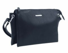 BELLA BELLY Tmavě modrá menší crossbody dámská kabelka se třemi oddíly