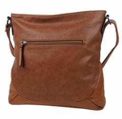 Kraftika Hnědá crossbody dámská kabelka střední velikosti t5069