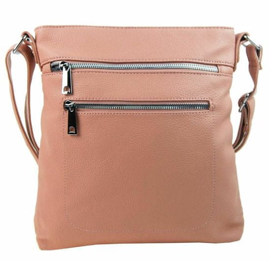 Mahel Růžová crossbody dámská kabelka 336-mh