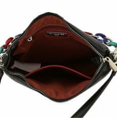 David Jones Černá matná dámská crossbody kabelka cm5841