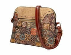 Kraftika Crossbody dámská kabelka v korkovém designu sm016-1