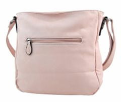 BELLA BELLY Růžová dámská středně velká crossbody kabelka 1911-bb