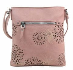 BELLA BELLY Crossbody dámská kabelka v květovaném designu růžová 5432-bb