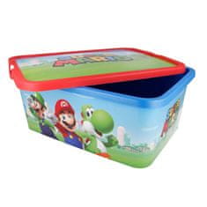 Stor Plastový úložný box SUPER MARIO 13L, 09595