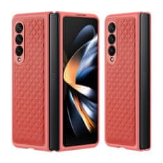 Dux Ducis Dux Ducis Venice kožené pouzdro na Samsung Galaxy Z Fold 4 Red