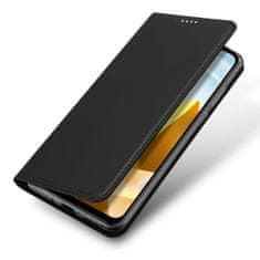 Dux Ducis Skin knížkové pouzdro na Xiaomi POCO M5 Black