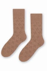 Amiatex Pánské ponožky + Ponožky Gatta Calzino Strech, béžová, 45/47