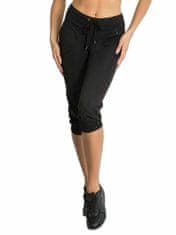 Kraftika Capri černá s kulisou na kalhotách, velikost xs
