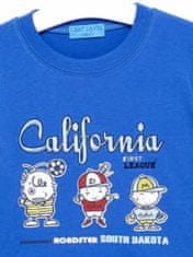 Kraftika Tmavě modrá chlapecká halenka s nápisem california