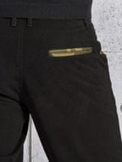 Kraftika Pánské kalhoty s maskovací úpravou černé, velikost 30