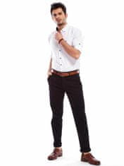 Kraftika Pánské rovné černé kalhoty, velikost 30, 2016101207574