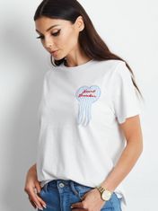 Kraftika Bílé dámské tričko s polstrováním, velikost s
