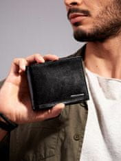 CEDAR Horizontální peněženka pro muže černá