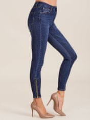 Kraftika Modré džíny s vysokým pasem, velikost 36