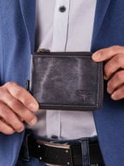 CEDAR Pánská horizontální peněženka tmavě modrá
