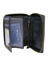 CEDAR Pánská vertikální peněženka na zip tmavě modrá